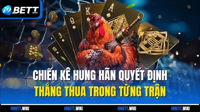 Chiến kê hung hãn quyết định thắng thua trong từng trận